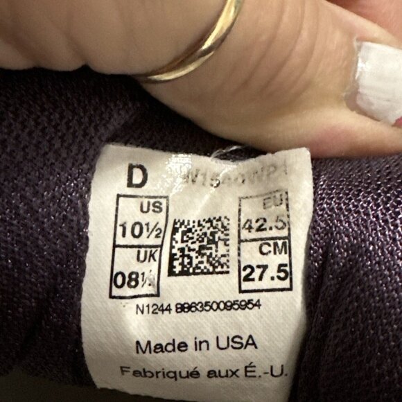 New Balance 1540 Heritage Encap Rollbar White Gray Purple Shoes Women's Sz 10.5D - Picture 5 of 6